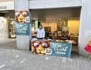 Foto vom Festbändelverkaufsstand am Ostermarkt Bremgarten Foto vom Festbändelverkaufsstand am Ostermarkt Bremgarten