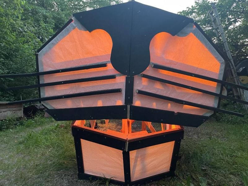 Foto eines Teils der Leueskulptur Foto eines Teils der Leueskulptur