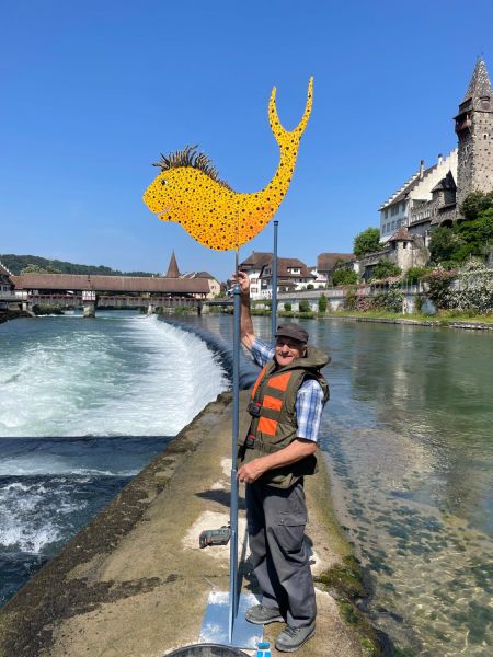 Foto der Montagearbeiten Foto der Montagearbeiten